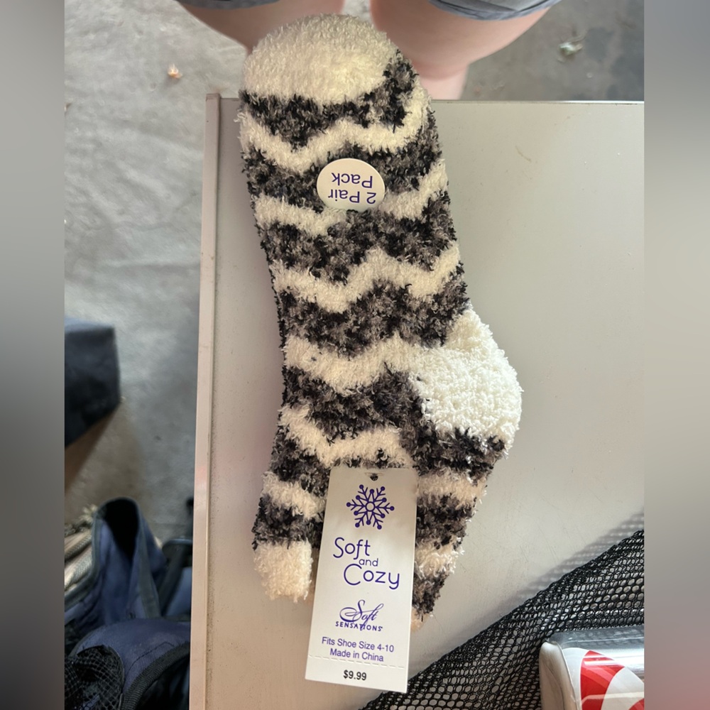 Fuzzy socks